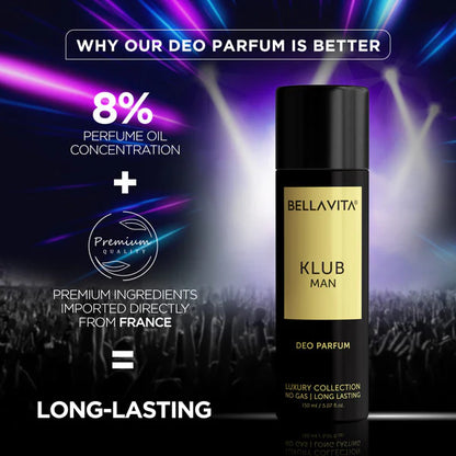 Bellavita KLUB MAN DEO PARFUM