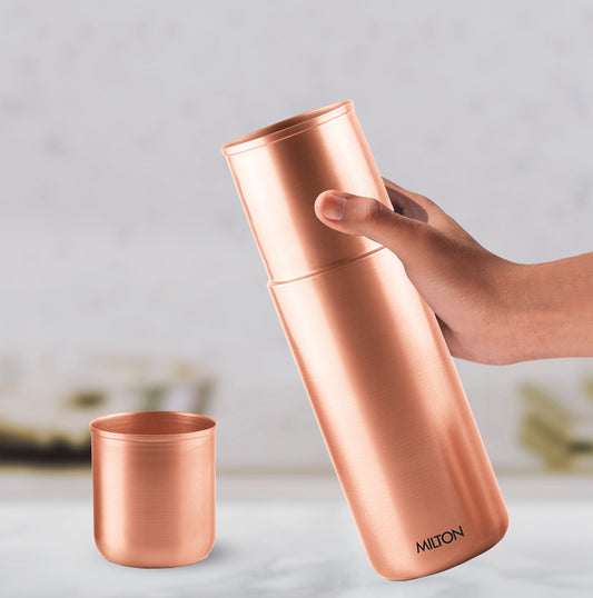 Milton Copper Bed Pot Water Bottle - 1100ml