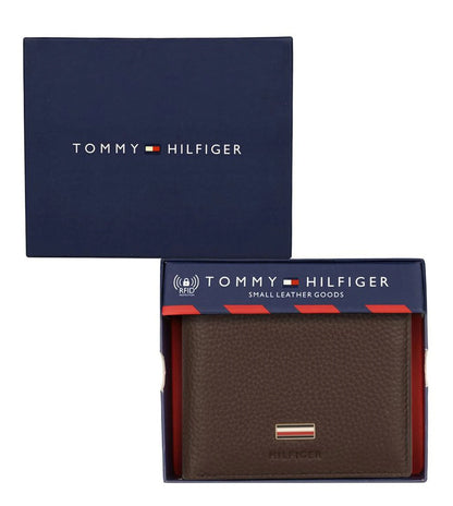 TOMMY HILFIGER  TH/ JESSE CH-03 WALLET BROWN