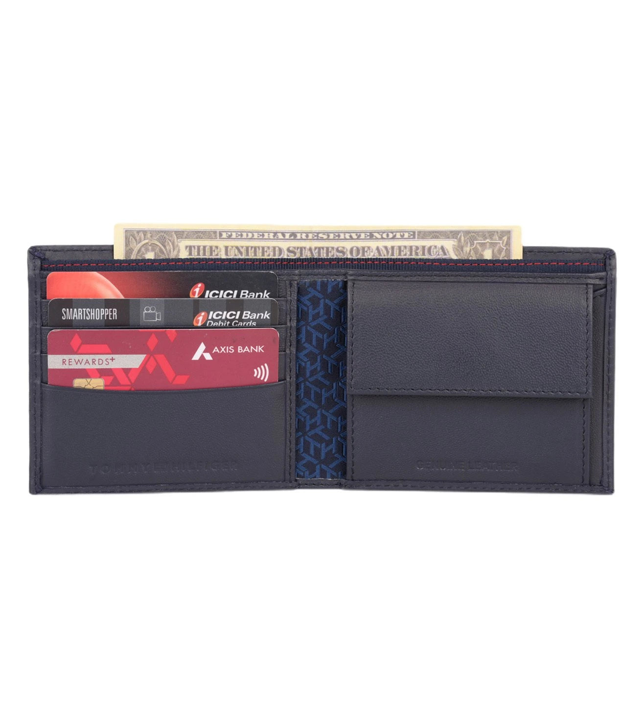 TOMMY HILFIGER  TH/STEFANO GC-W08 WALLET NAVY