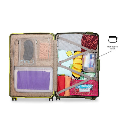 AMERICAN TOURISTER CIRCURITY OLIVE TROLLEY