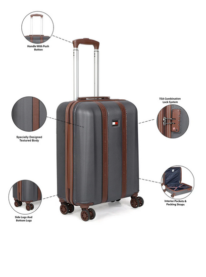 Tommy Hilfiger Graphite - X ABS Hard Luggage