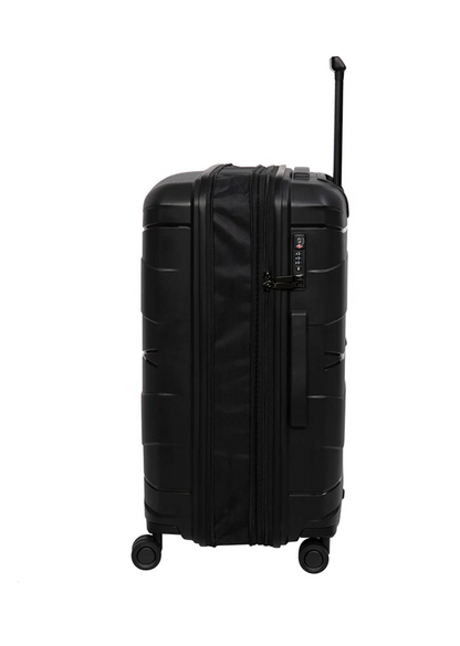 Momentous -   (Black) Expandable | TSA Lock | 8-Wheel luggage bag