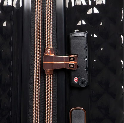 IT LUGGAGE GLITZY (BLACK) Fashionable | Expandable | TSA Lock