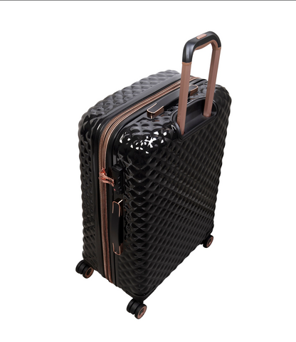 IT LUGGAGE GLITZY (BLACK) Fashionable | Expandable | TSA Lock