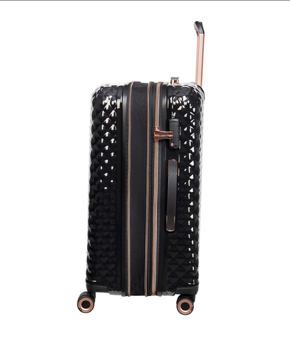 IT LUGGAGE GLITZY (BLACK) Fashionable | Expandable | TSA Lock