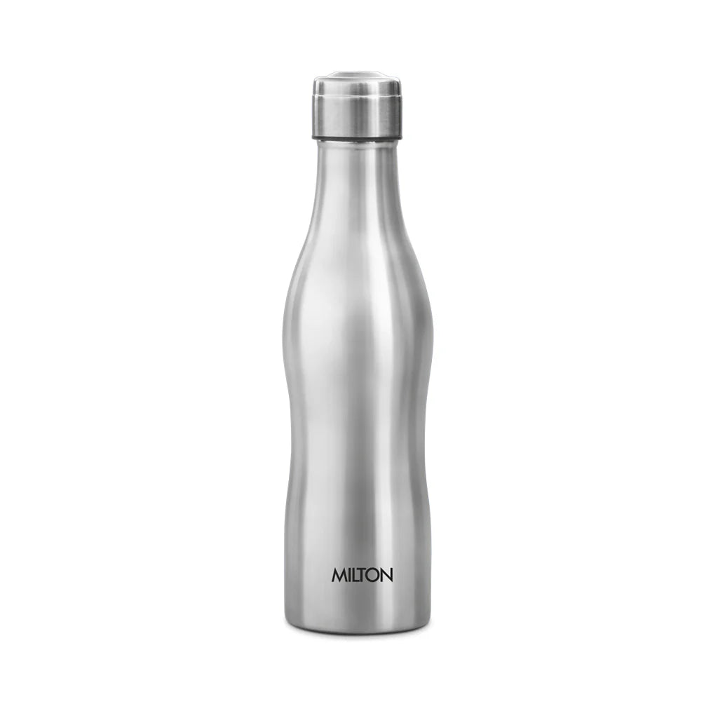 Milton Black Campa 800 Single Wall Stainless Steel Water Bottle