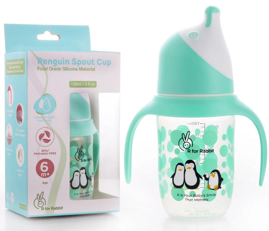 R For Rabbit Penguin Spout Cup