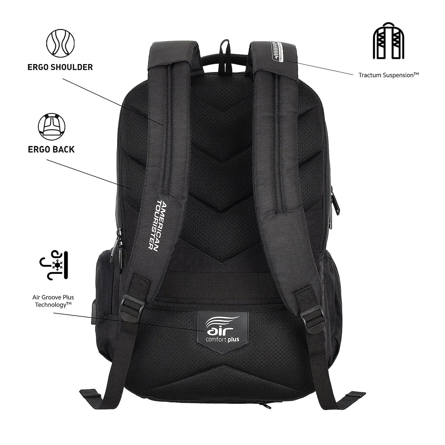 AMT SEGNO 2.0 LP BLACK BACKPACK