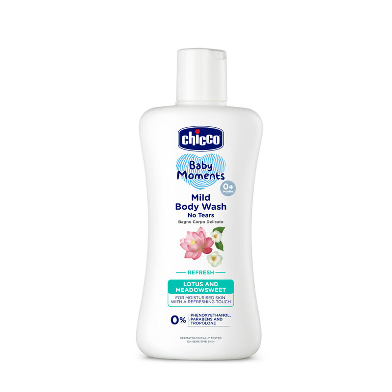 Chicco Baby Moments Mild Body Wash With Lotus & Meadowsweet