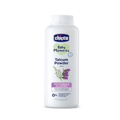Chicco Baby Moments Talcum Powder Soothes & Moisturizes