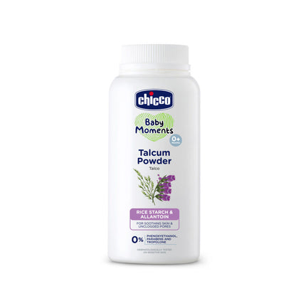 Chicco Baby Moments Talcum Powder Soothes & Moisturizes